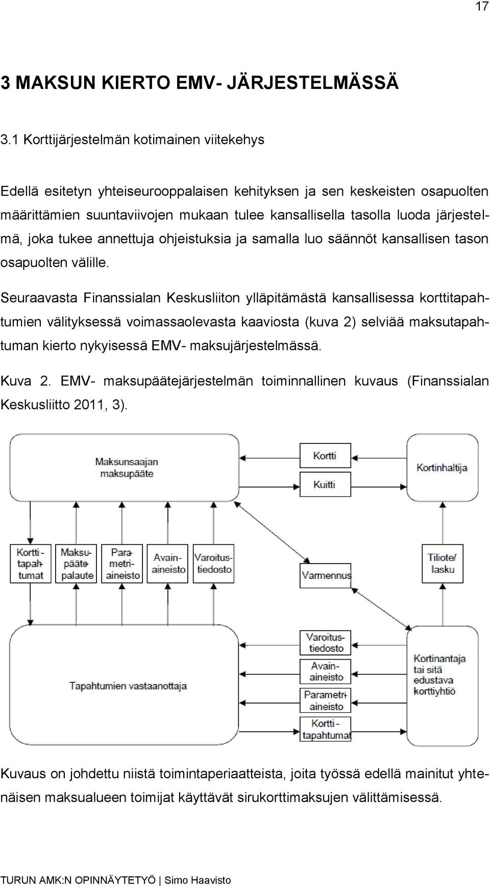 järjestelmä, joka tukee annettuja ohjeistuksia ja samalla luo säännöt kansallisen tason osapuolten välille.