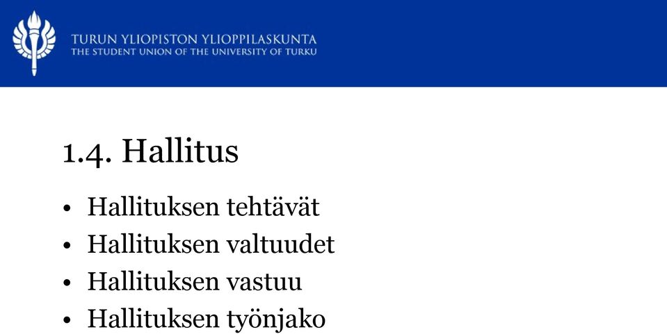 Hallituksen valtuudet