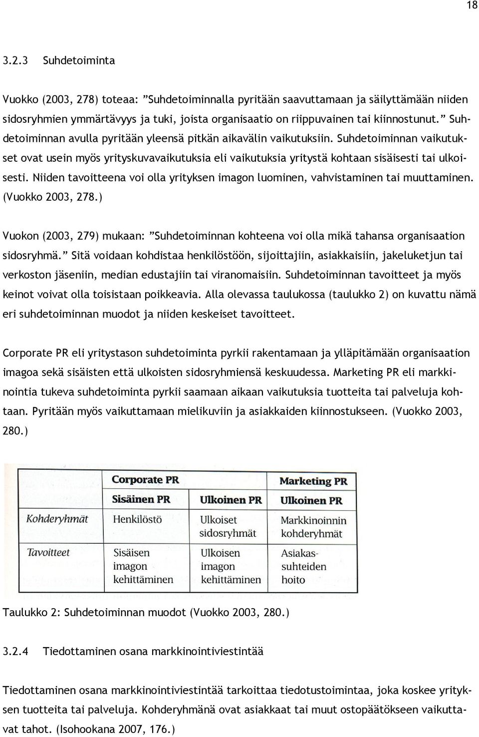 Niiden tavoitteena voi olla yrityksen imagon luominen, vahvistaminen tai muuttaminen. (Vuokko 2003, 278.