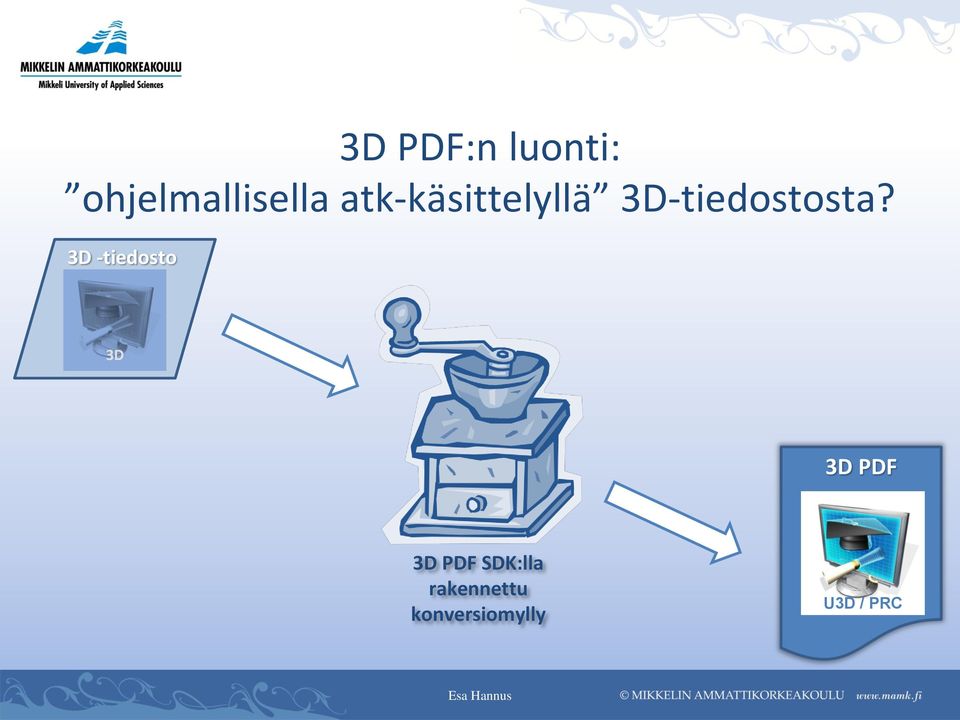 3D -tiedosto 3D 3D PDF 3D PDF