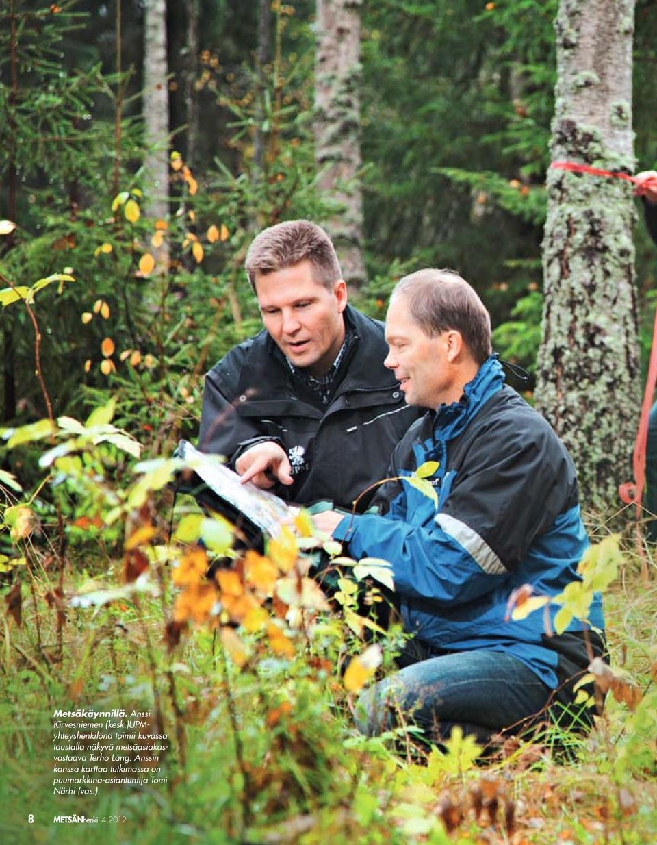 metsäasiakasvastaava Terho Lång.