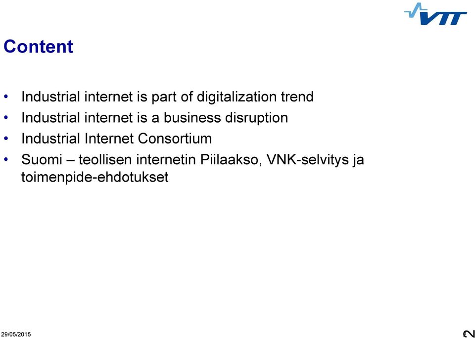 Industrial Internet Consortium Suomi teollisen