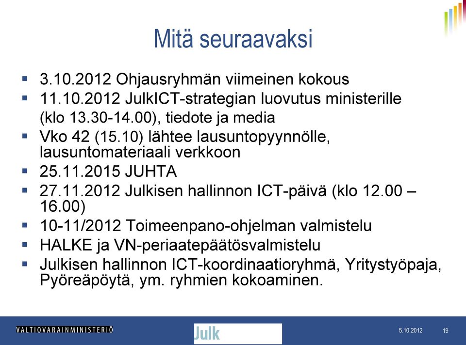 11.2012 Julkisen hallinnon ICT-päivä (klo 12.00 16.