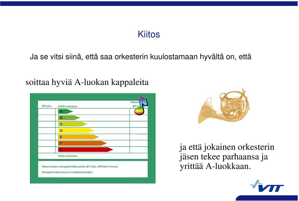 A-luokan kappaleita ja että jokainen