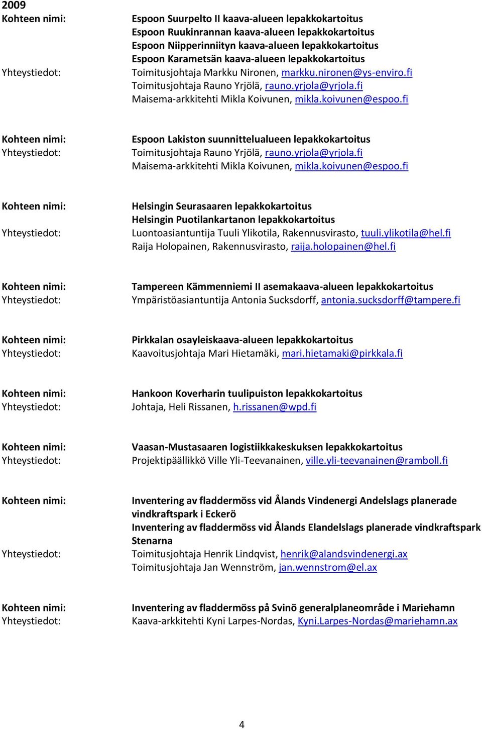 Rakennusvirasto, tuuli.ylikotila@hel.fi Raija Holopainen, Rakennusvirasto, raija.holopainen@hel.