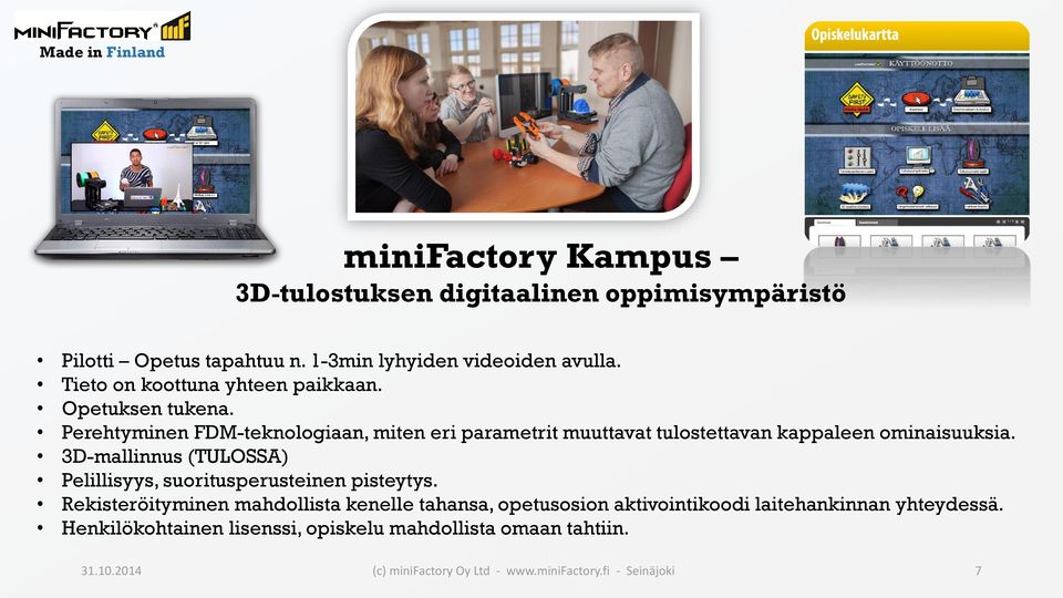 Perehtyminen FDM-teknologiaan, miten eri parametrit muuttavat tulostettavan kappaleen ominaisuuksia.