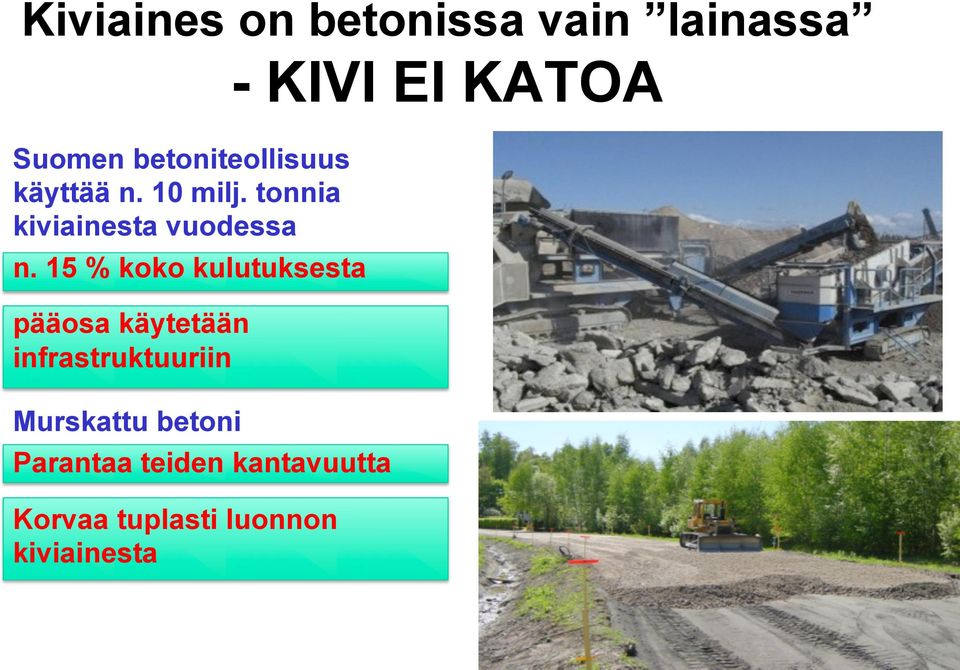 15 % koko kulutuksesta pääosa käytetään infrastruktuuriin