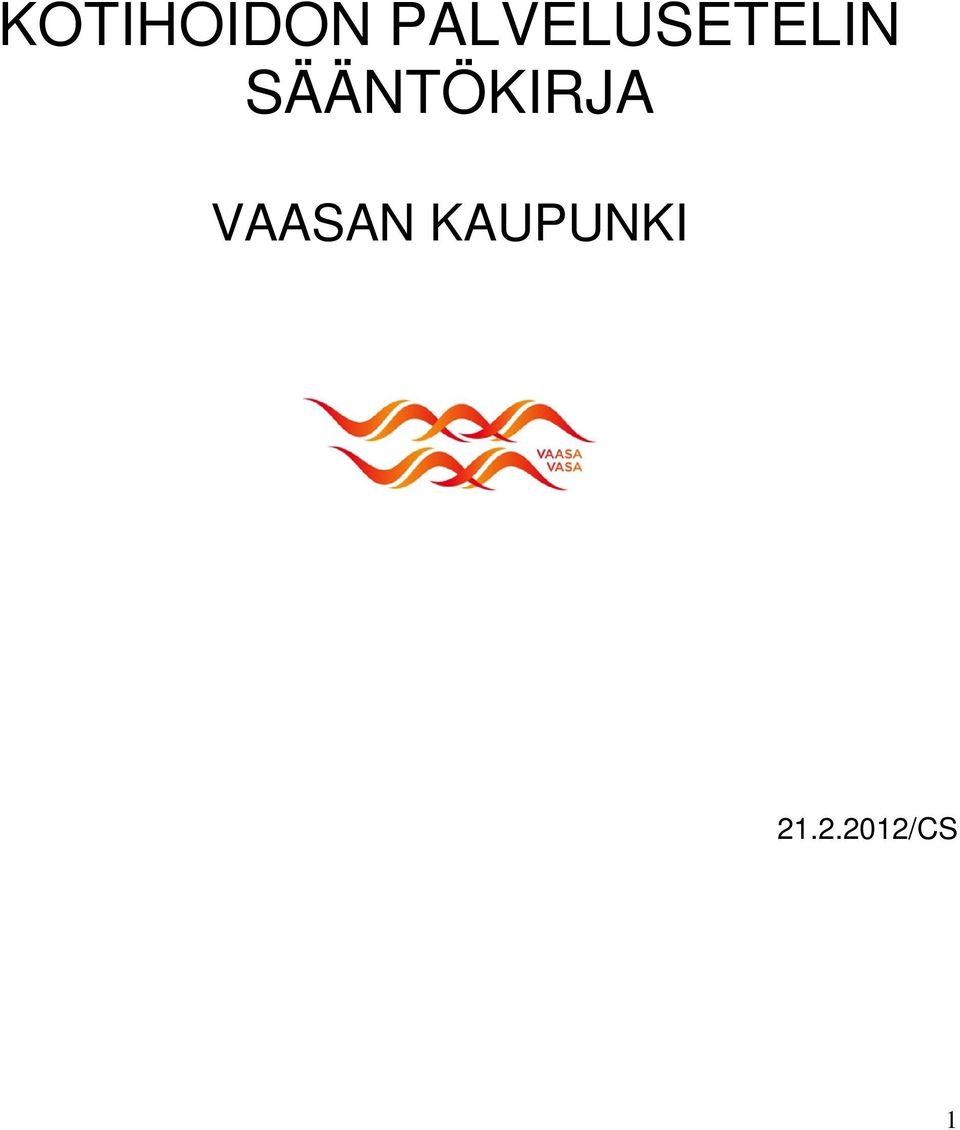 SÄÄNTÖKIRJA