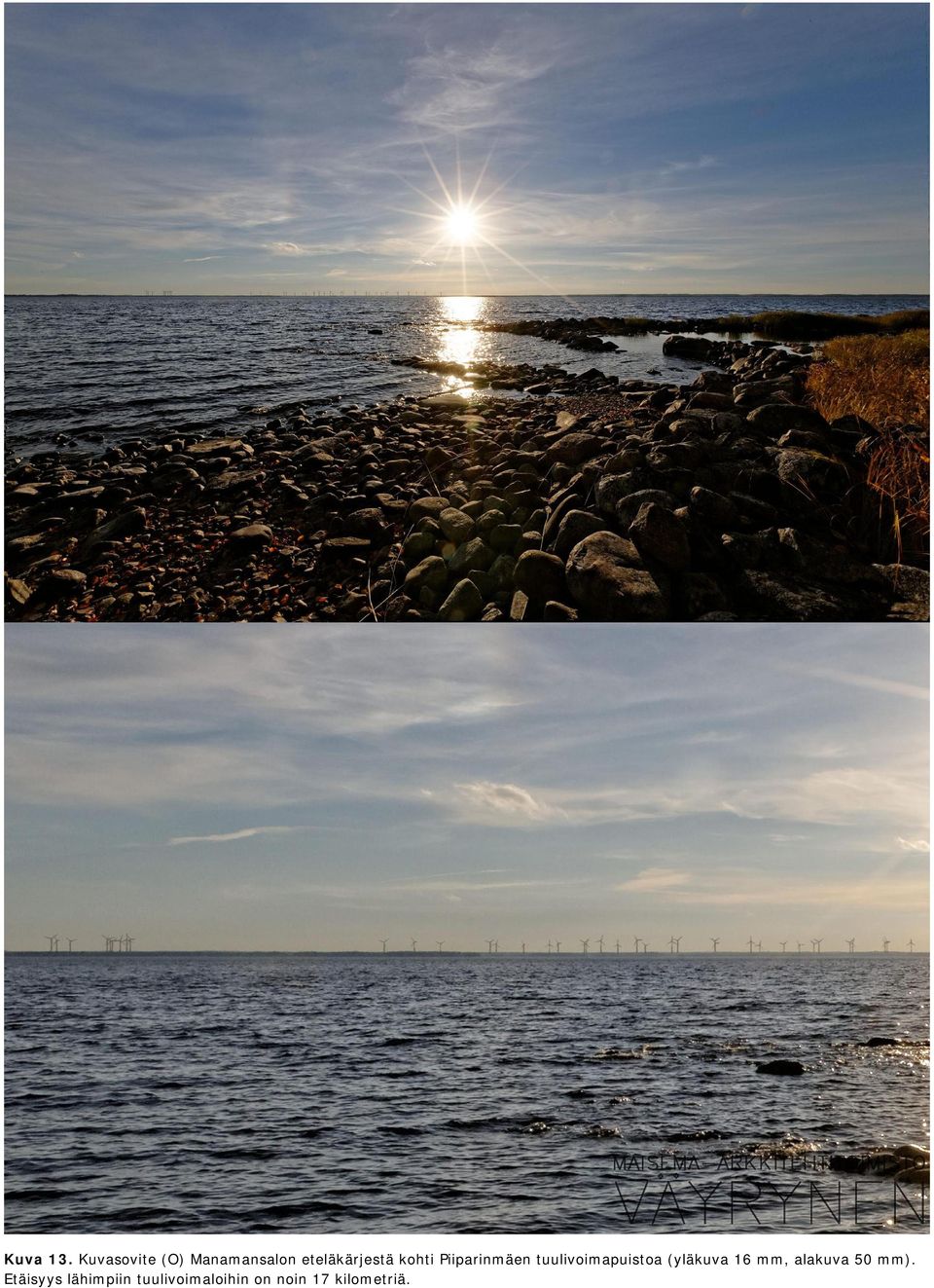 kohti Piiparinmäen tuulivoimapuistoa