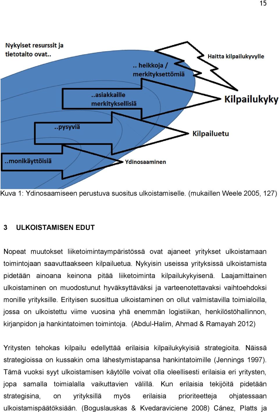 Nykyisin useissa yrityksissä ulkoistamista pidetään ainoana keinona pitää liiketoiminta kilpailukykyisenä.