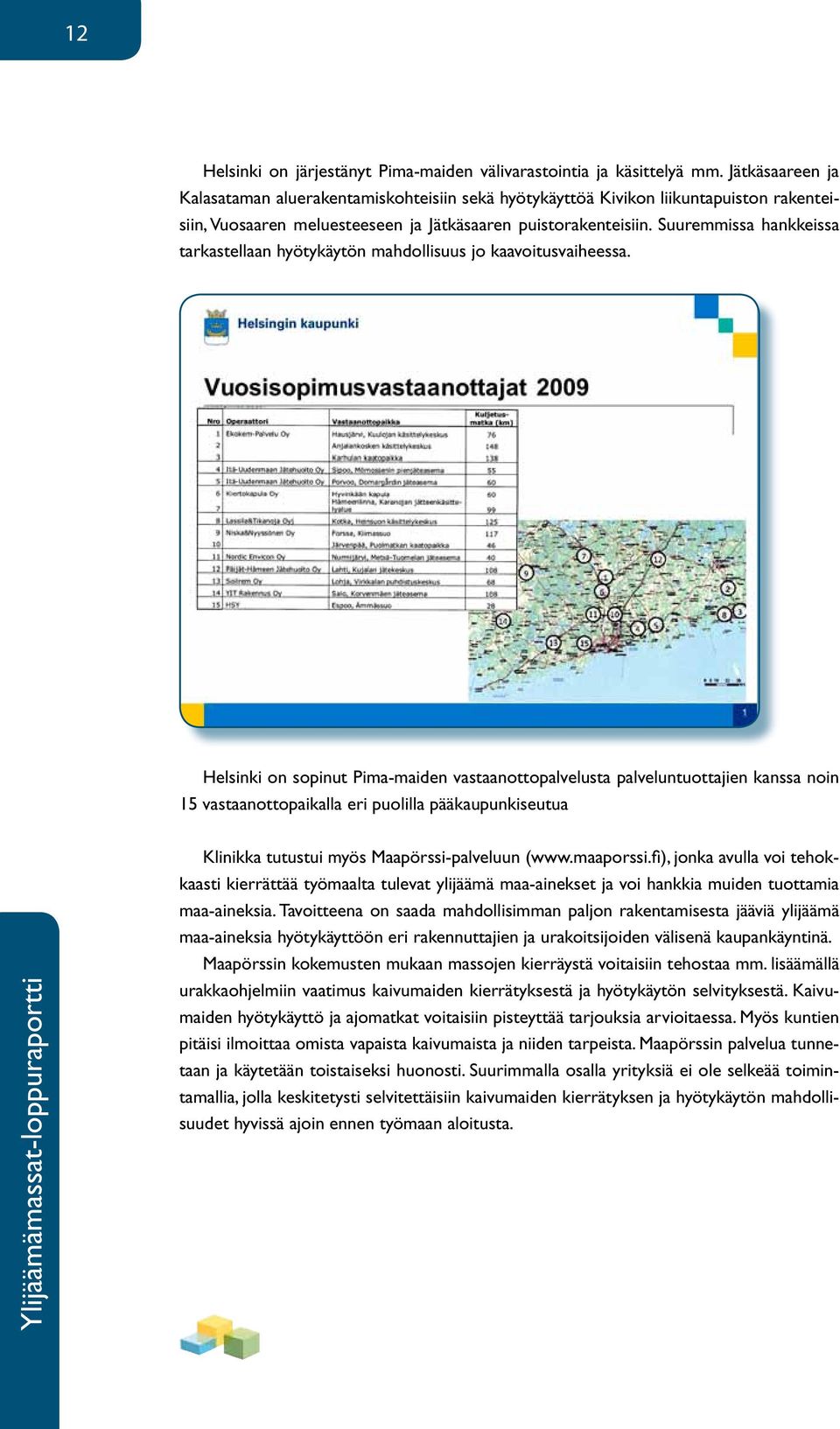 Suuremmissa hankkeissa tarkastellaan hyötykäytön mahdollisuus jo kaavoitusvaiheessa.