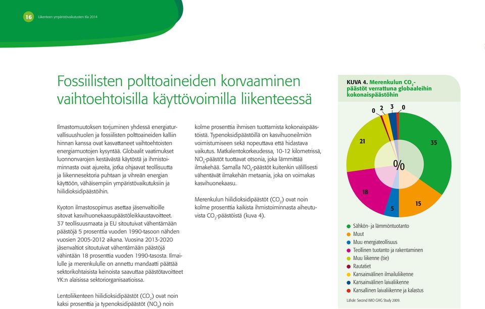 kasvattaneet vaihtoehtoisten energiamuotojen kysyntää.