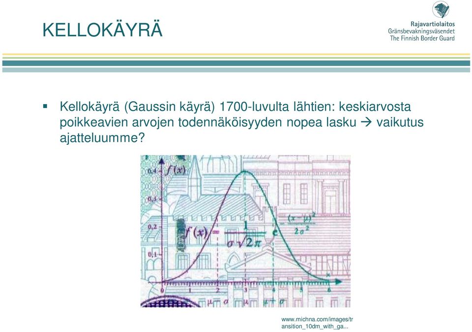 arvojen todennäköisyyden nopea lasku vaikutus