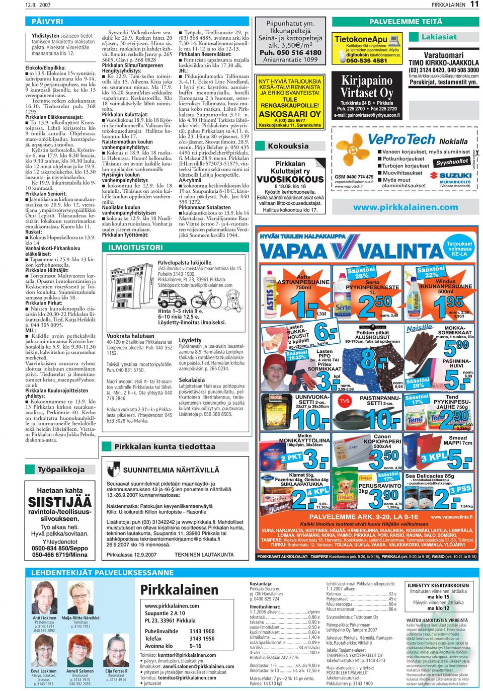 Ohjelmassa mato-onkikilpailut, kenttäpelejä, arpajaiset, tarjoilua. Kyöstin kerhotalolla, Kyöstintie 6, ma 17.9. klo 8.30 boccia, klo 9.30 tanhut, klo 10.30 laulu, klo 12 omat ohjelmat ja ke 19.9. klo 12 askartelukerho, klo 13.