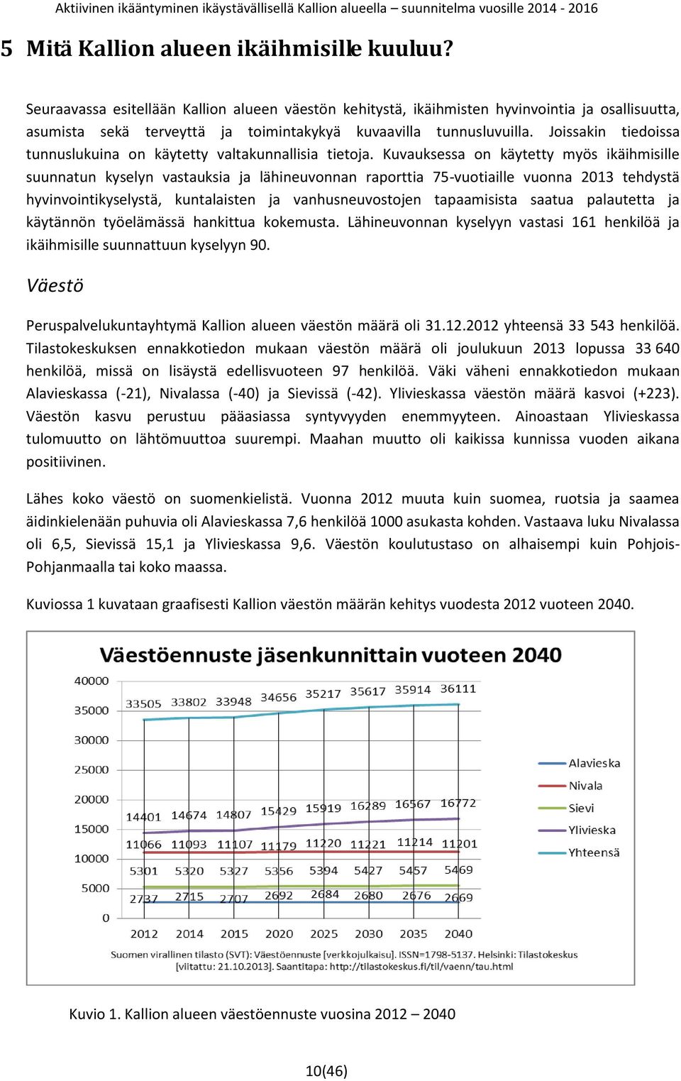 Joissakin tiedoissa tunnuslukuina on käytetty valtakunnallisia tietoja.