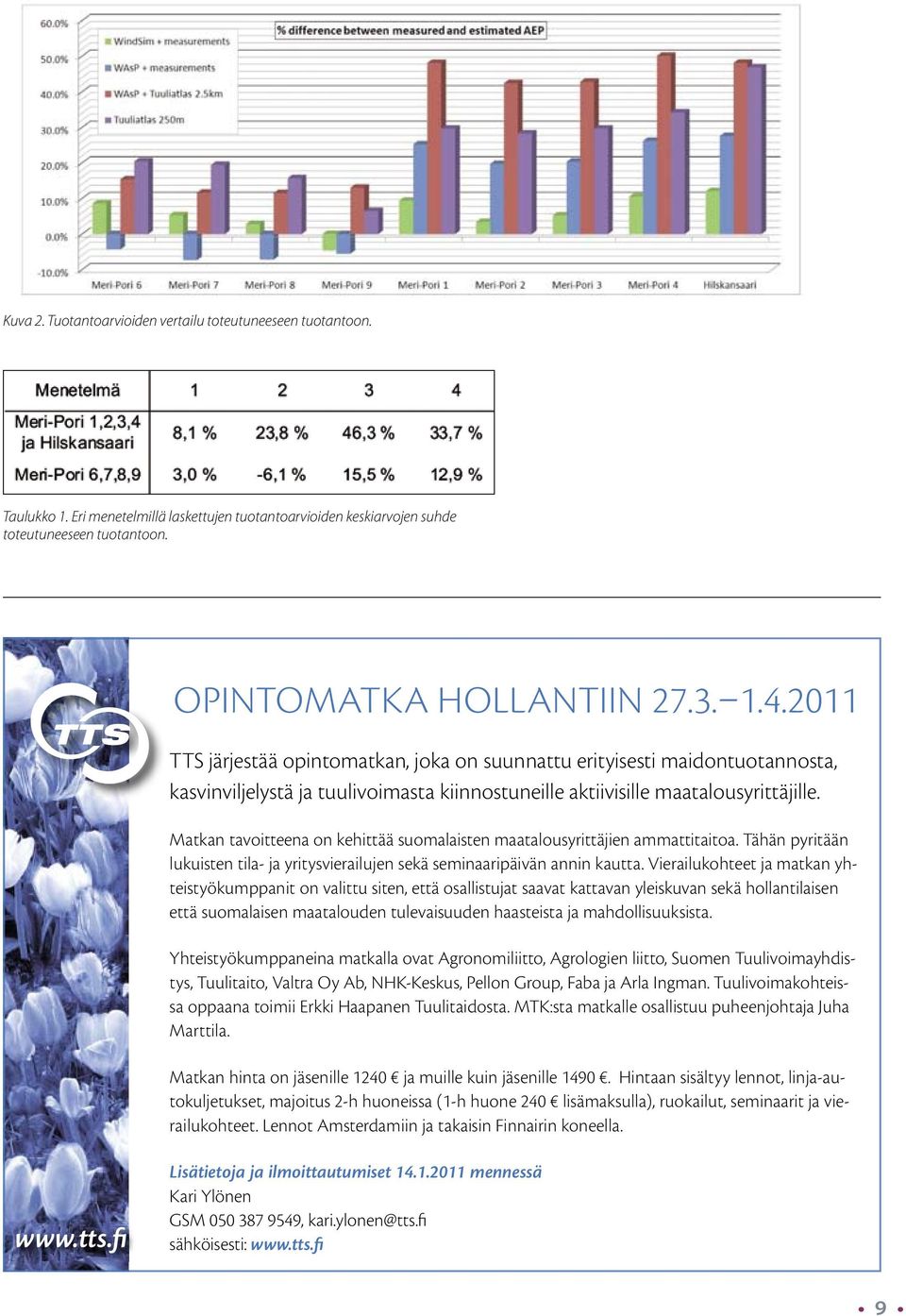 Matkan tavoitteena on kehittää suomalaisten maatalousyrittäjien ammattitaitoa. Tähän pyritään lukuisten tila- ja yritysvierailujen sekä seminaaripäivän annin kautta.