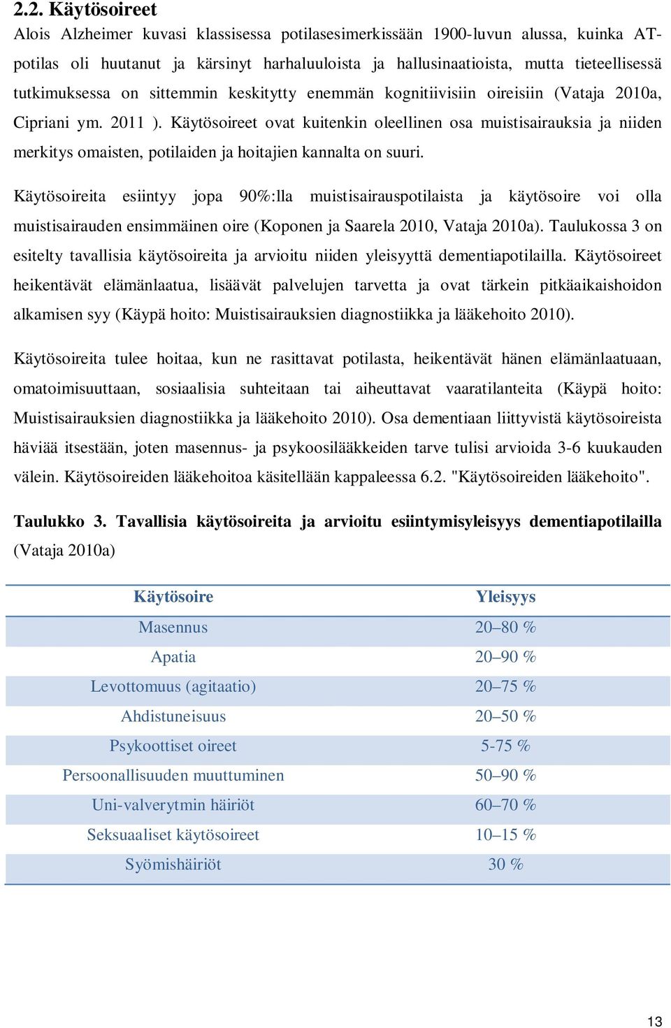 Käytösoireet ovat kuitenkin oleellinen osa muistisairauksia ja niiden merkitys omaisten, potilaiden ja hoitajien kannalta on suuri.