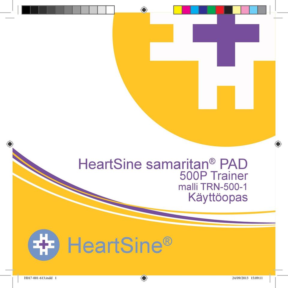 HeartSine PAD 500P Trainer -käyttöopas