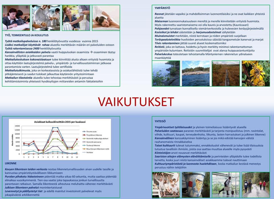 palvelu vaatii huippuluokan osaamista osaaminen täytyy hankkia, ylläpitää ja jatkuvasti parantaa Matkailukeskuksen kokonaislaatuun tulee kiinnittää alusta alkaen erityistä huomiota ja ottaa käyttöön