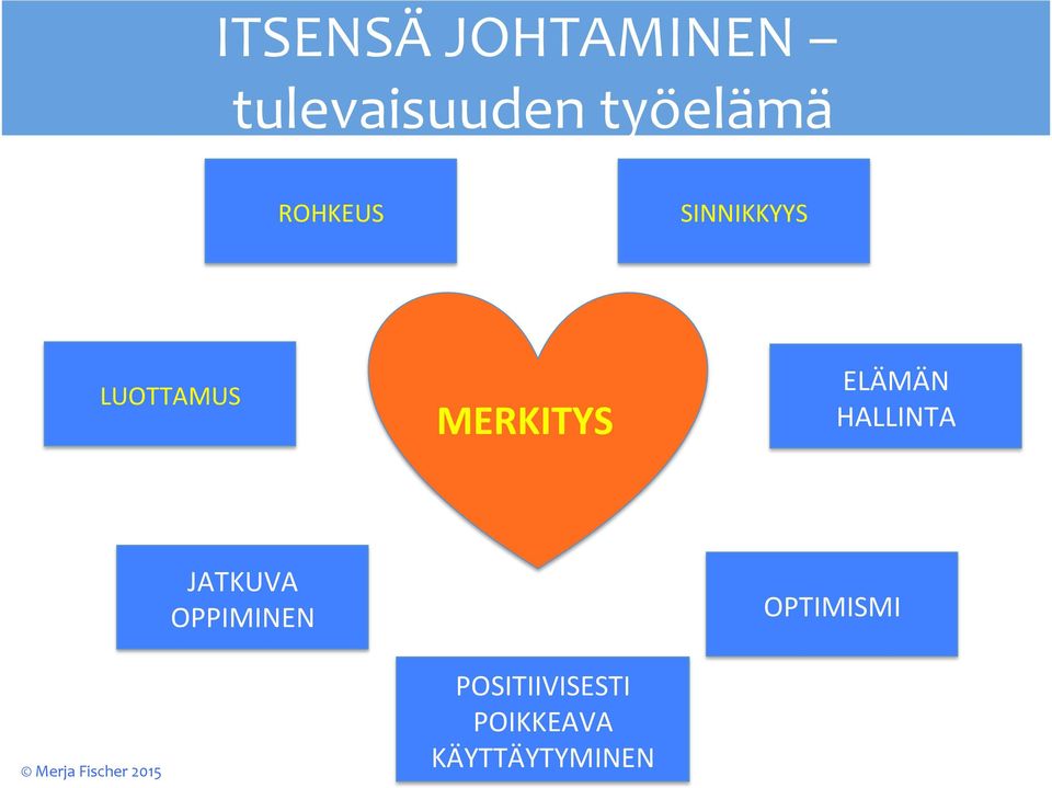 HALLINTA Merja Fischer 2015 JATKUVA OPPIMINEN