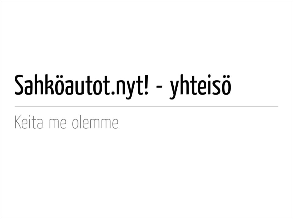 yhteisö