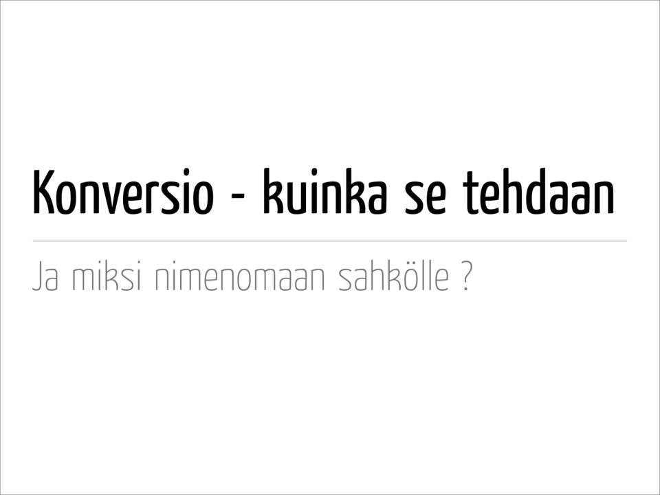 tehdään Ja