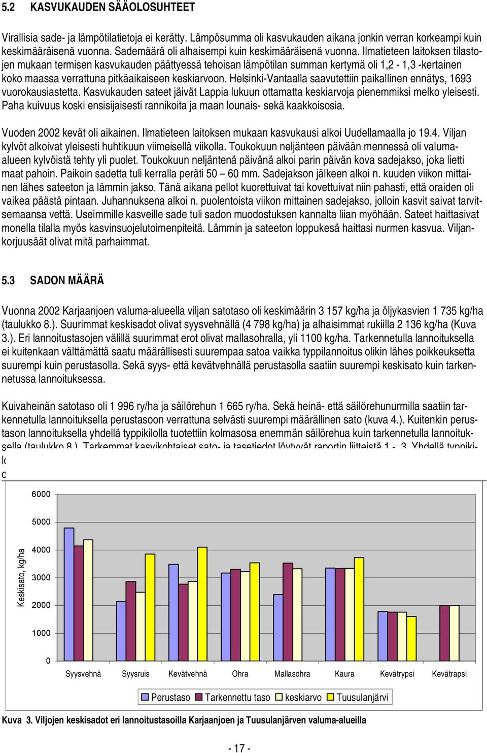 Ilmatieteen laitoksen tilastojen mukaan termisen kasvukauden päättyessä tehoisan lämpötilan summan kertymä oli 1,2-1,3 -kertainen koko maassa verrattuna pitkäaikaiseen keskiarvoon.