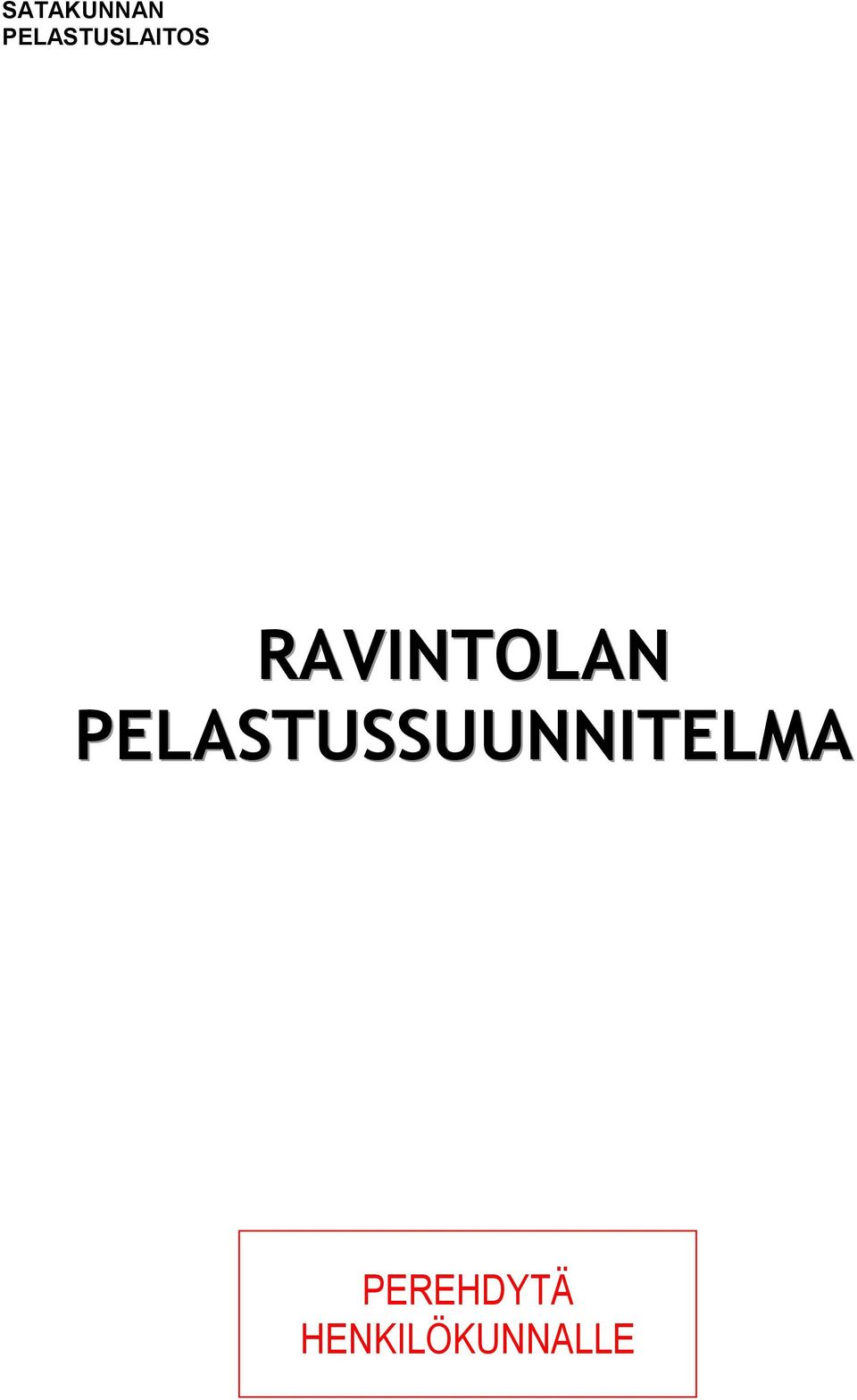 RAVINTOLAN