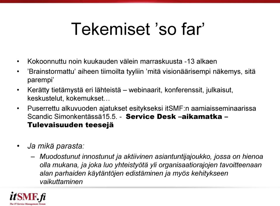 aamiaisseminaarissa Scandic Simonkentässä15.