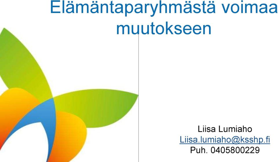 Liisa Lumiaho Liisa.