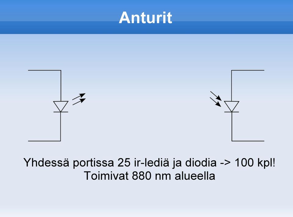 ja diodia -> 100 kpl!