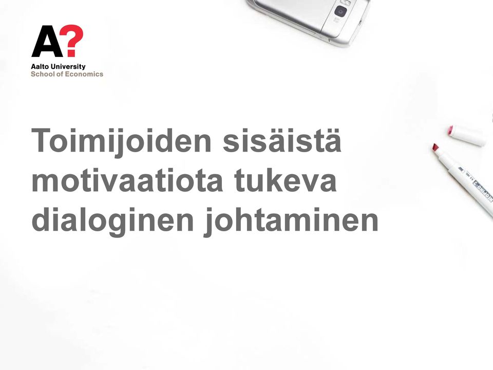 motivaatiota