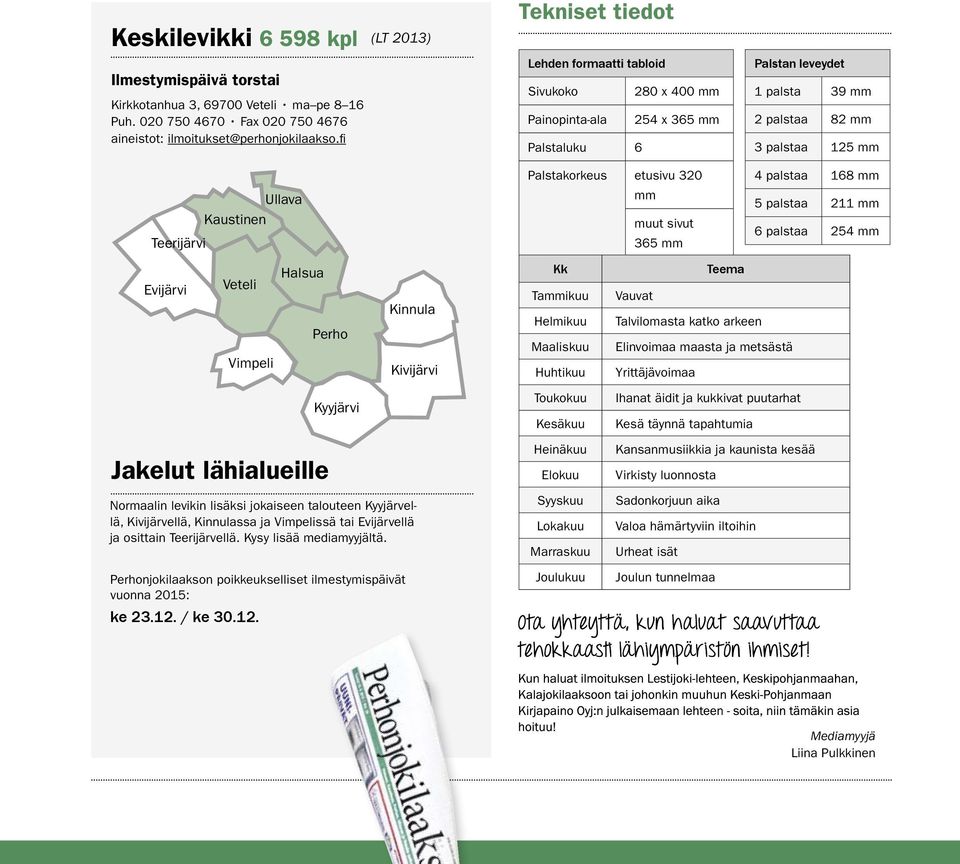 1 palsta 39 mm 2 palstaa 82 mm 3 palstaa 125 mm 4 palstaa 168 mm 5 palstaa 211 mm 6 palstaa 254 mm Evijärvi Veteli Vimpeli Halsua Perho Kinnula Kivijärvi Kk Tammikuu Helmikuu Maaliskuu Huhtikuu Teema