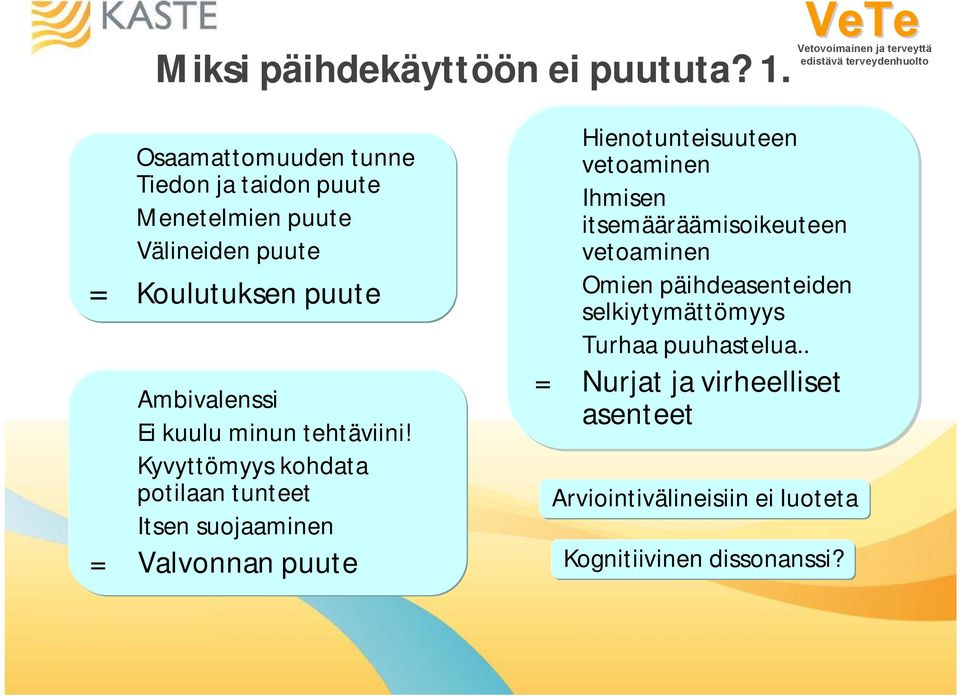 kuulu minun tehtäviini!