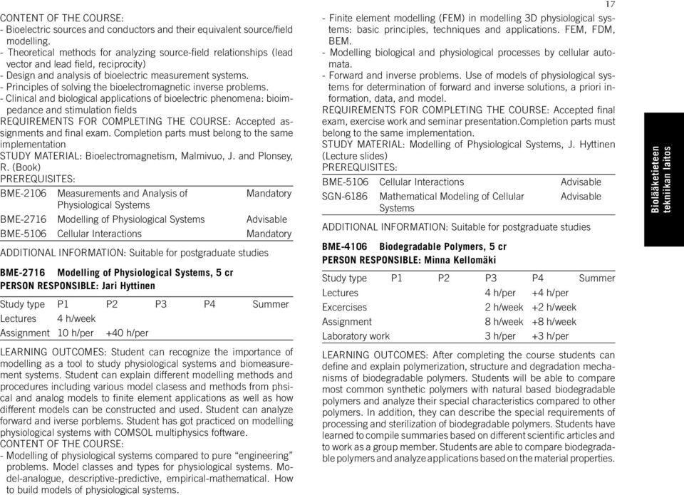 - Principles of solving the bioelectromagnetic inverse problems.