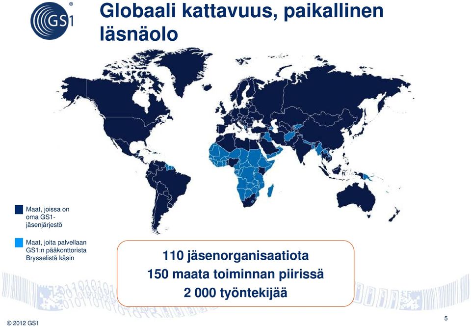 GS1:n pääkonttorista Brysselistä käsin 110