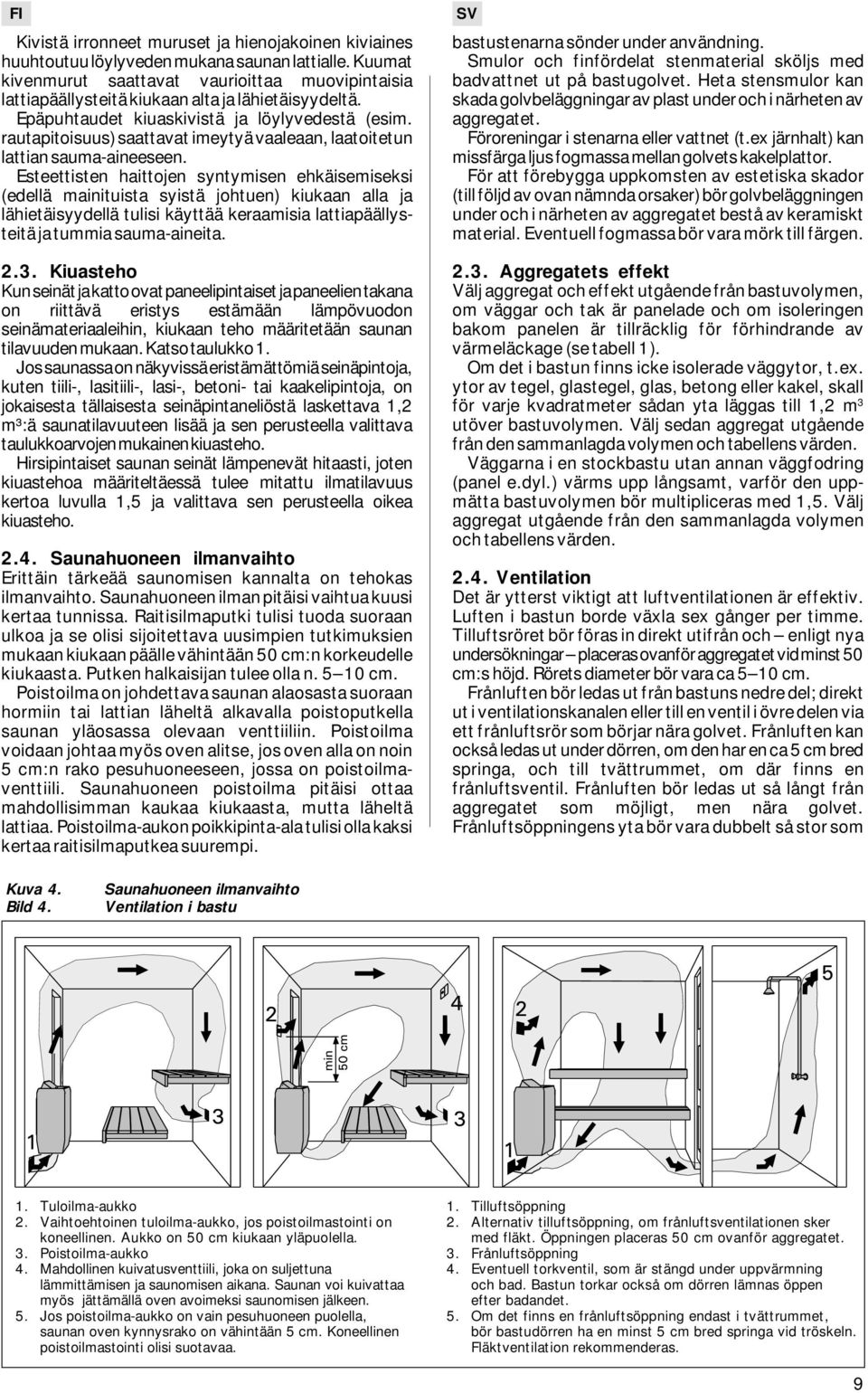 rautapitoisuus) saattavat imeytyä vaaleaan, laatoitetun lattian sauma-aineeseen.