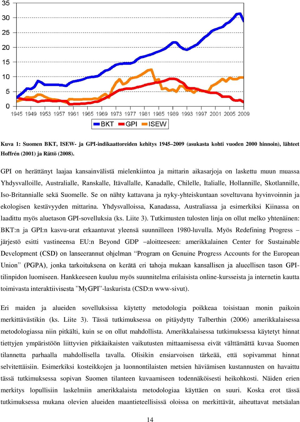 Hollannille, Skotlannille, Iso-Britannialle sekä Suomelle. Se on nähty kattavana ja nyky-yhteiskuntaan soveltuvana hyvinvoinnin ja ekologisen kestävyyden mittarina.