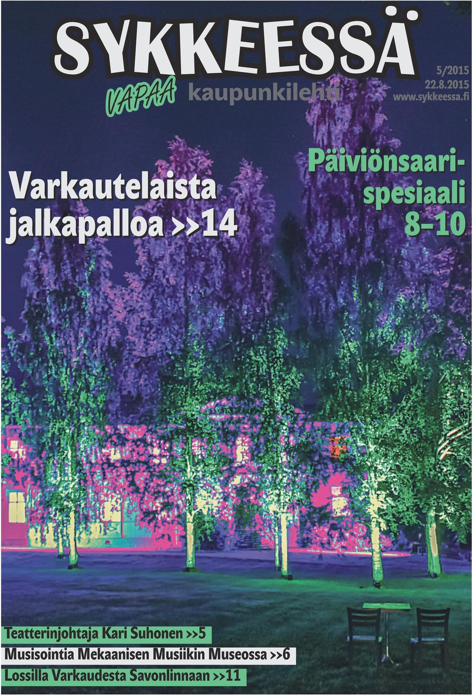 jja allk ka ap pa allllo oa a> >> >1 14 4 Teatterinjohtaja Kari Suhonen >>5