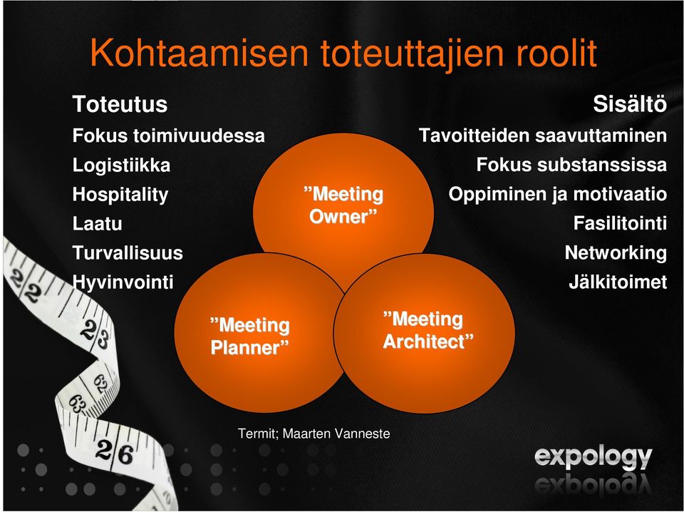 Hospitality Laatu Oppiminen ja motivaatio Fasilitointi Turvallisuus