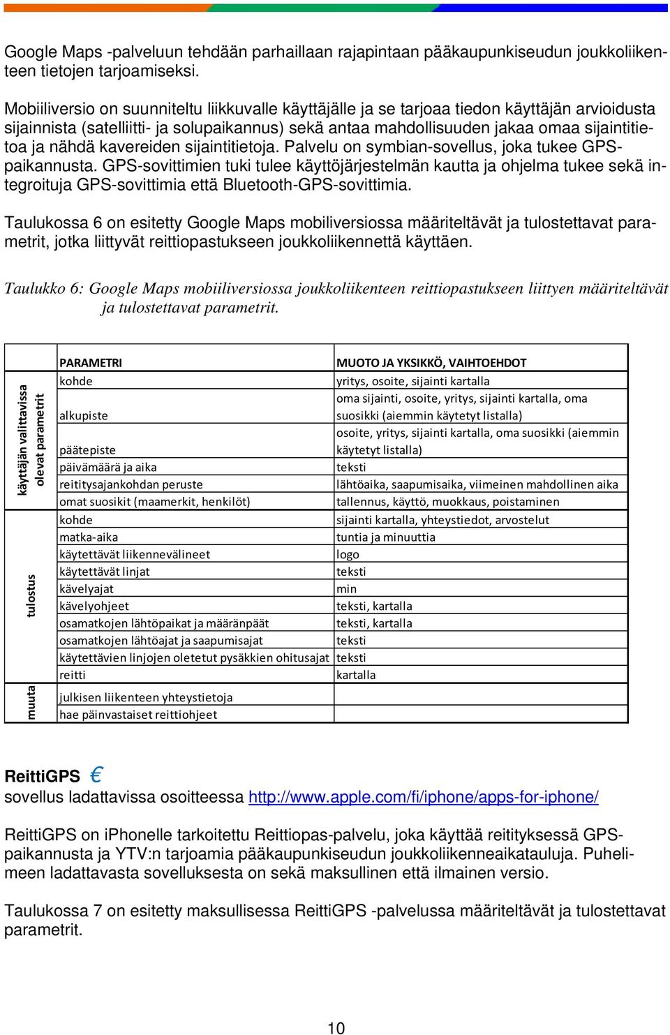 nähdä kavereiden sijaintitietoja. Palvelu on symbian-sovellus, joka tukee GPSpaikannusta.