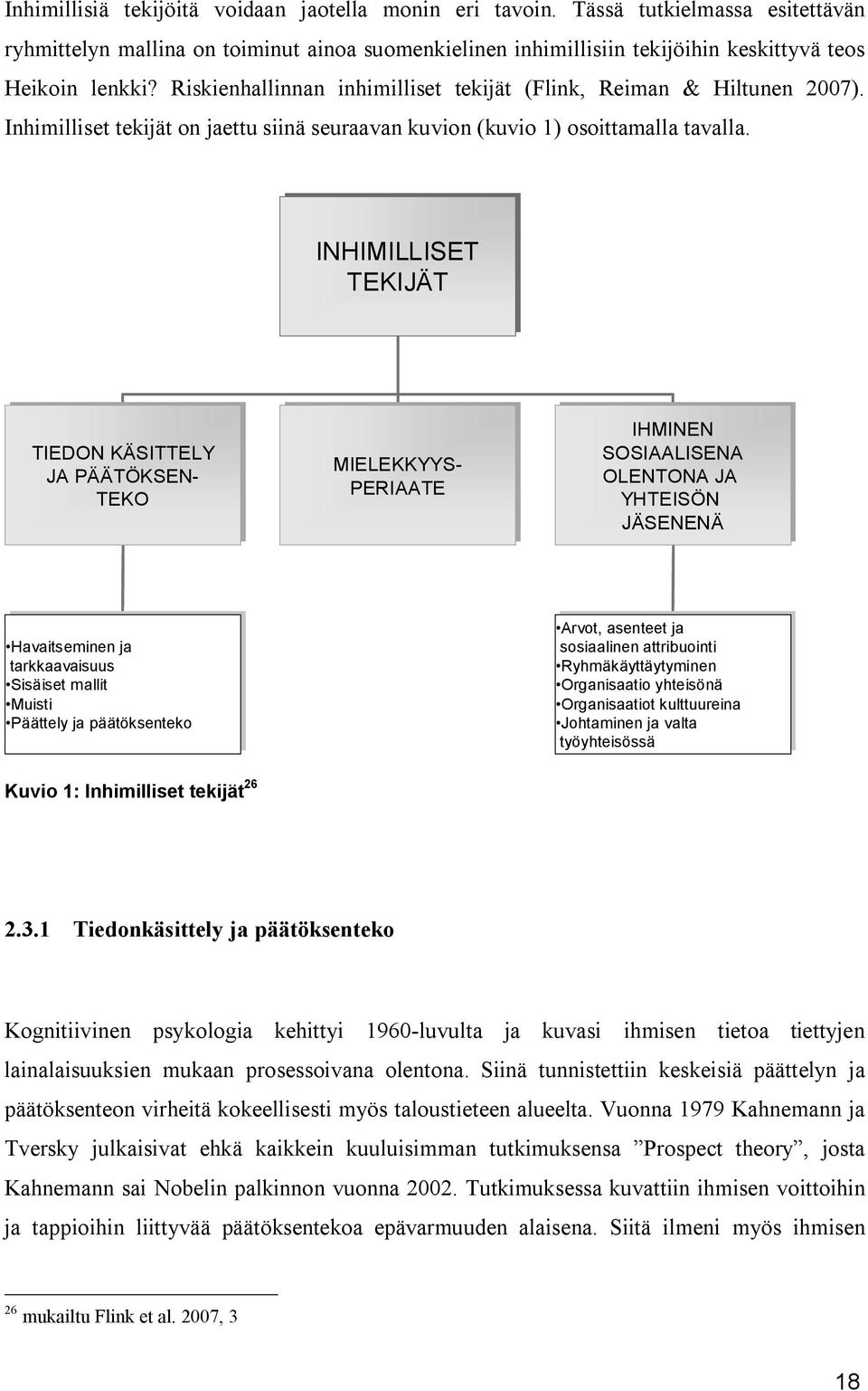 INHIMILLISET TEKIJÄT TIEDON KÄSITTELY JA PÄÄTÖKSEN TEKO MIELEKKYYS PERIAATE IHMINEN SOSIAALISENA OLENTONA JA YHTEISÖN JÄSENENÄ Havaitseminen ja ja tarkkaavaisuus Sisäiset mallit Muisti Päättely ja ja