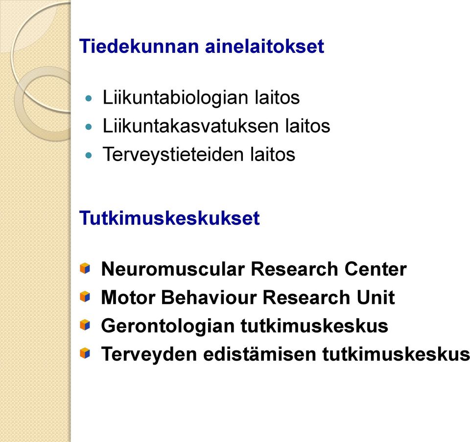 Tutkimuskeskukset Neuromuscular Research Center Motor