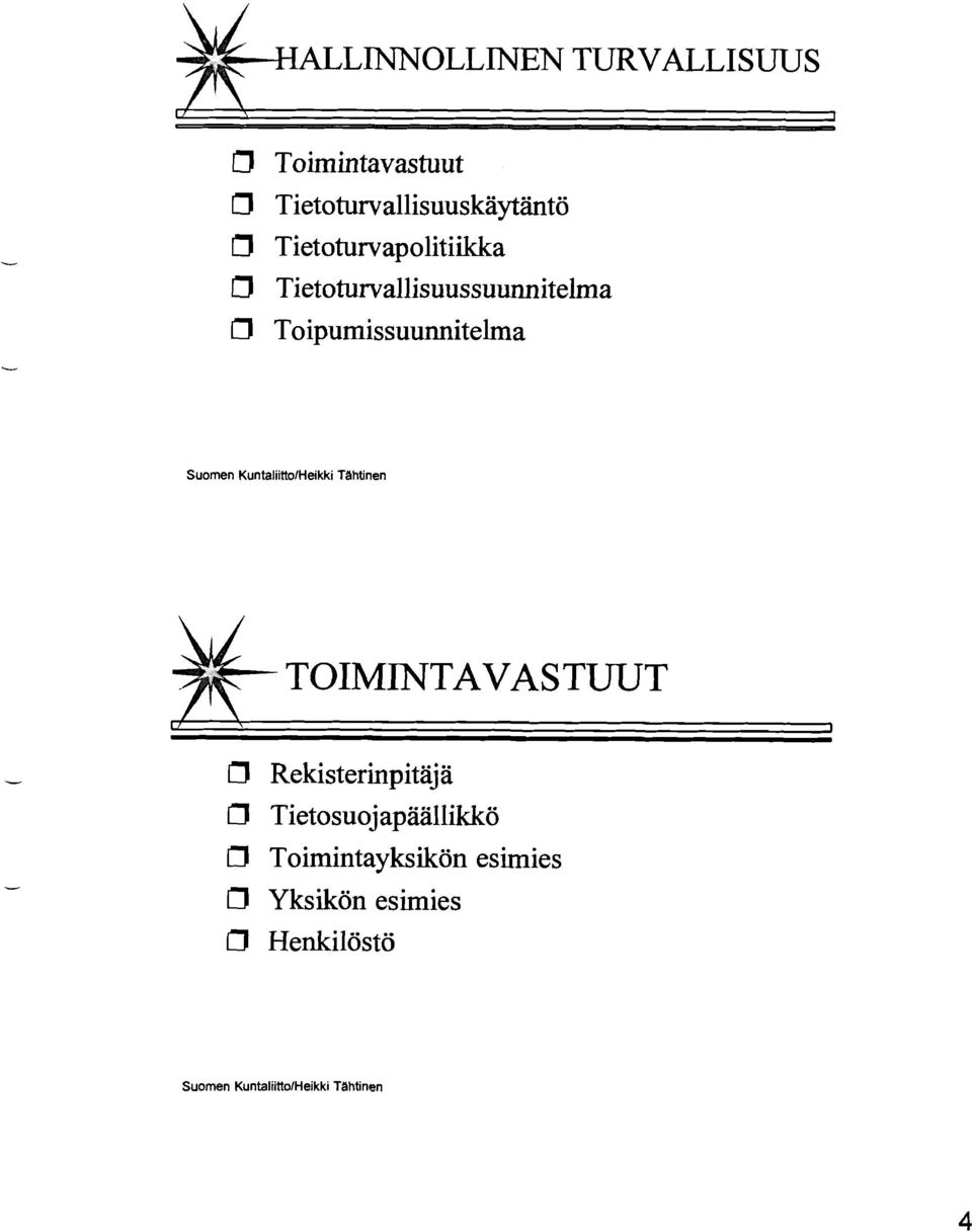 Suomen KuntaliittoIHeikki Tahtinen D Rekisterinpitaja D Tietosuojapaallikkö D