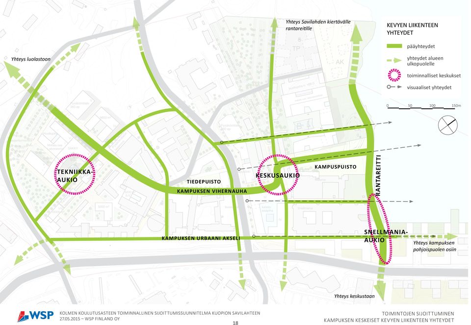 TEKNIIKKA- AUKIO Technopolis laajennus 8 m2 II m2 Pysäköintitalon laajennus 32 m2 II- Neulaniementie Microkatu TIEDEPUISTO kampuspuisto Pysäköintitalo 36 ap bussipysäkki KAMPUKSEN IHERNAUHA