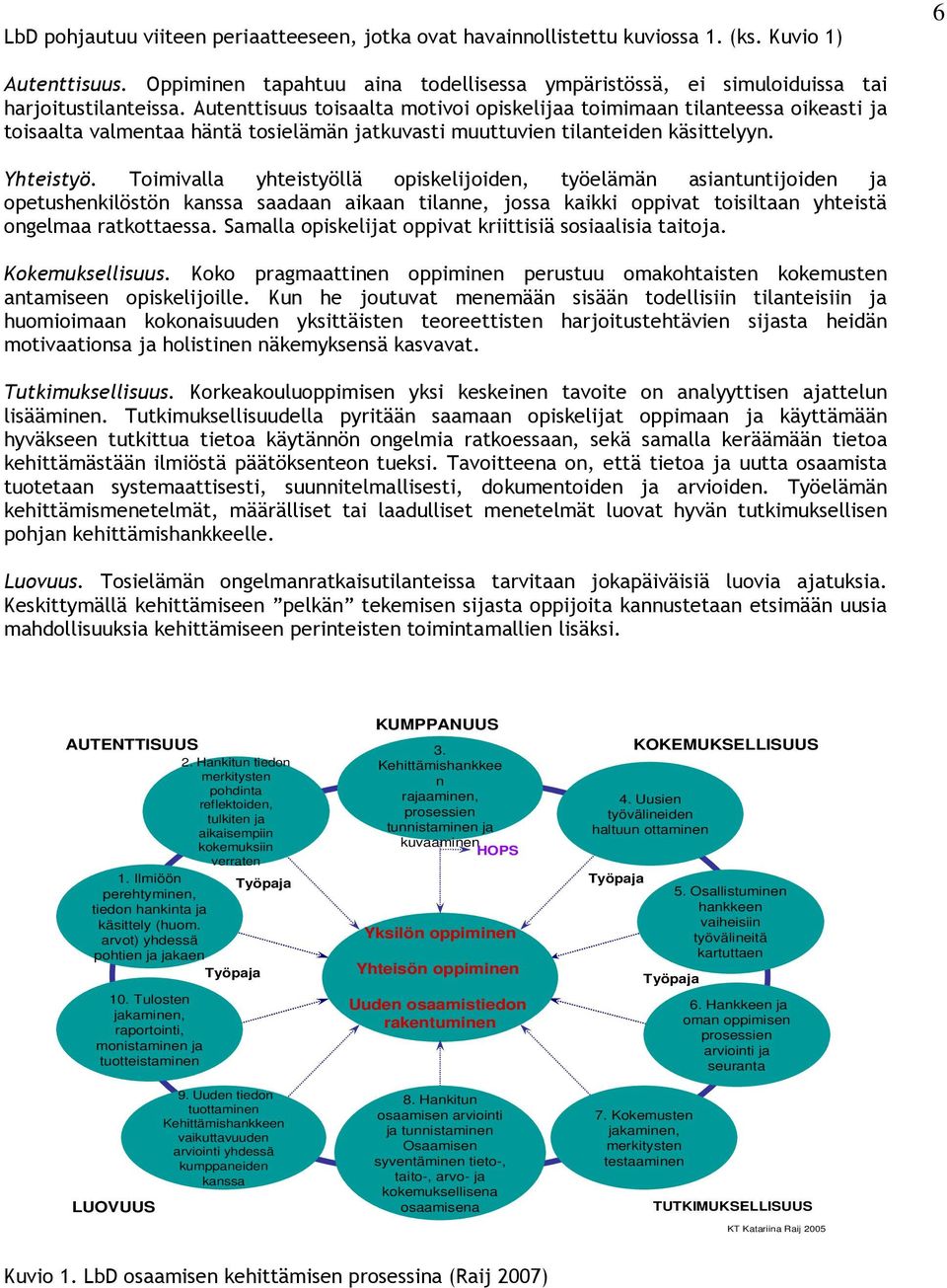 Autenttisuus toisaalta motivoi opiskelijaa toimimaan tilanteessa oikeasti ja toisaalta valmentaa häntä tosielämän jatkuvasti muuttuvien tilanteiden käsittelyyn. Yhteistyö.