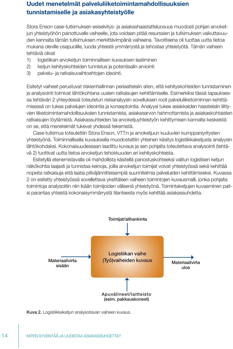 Tavoitteena oli tuottaa uutta tietoa mukana oleville osapuolille, luoda yhteistä ymmärrystä ja tehostaa yhteistyötä.