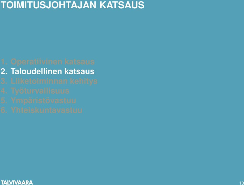 Taloudellinen katsaus 3.