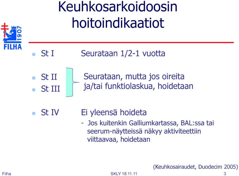 hoideta - Jos kuitenkin Galliumkartassa, BAL:ssa tai seerum-näytteissä näkyy