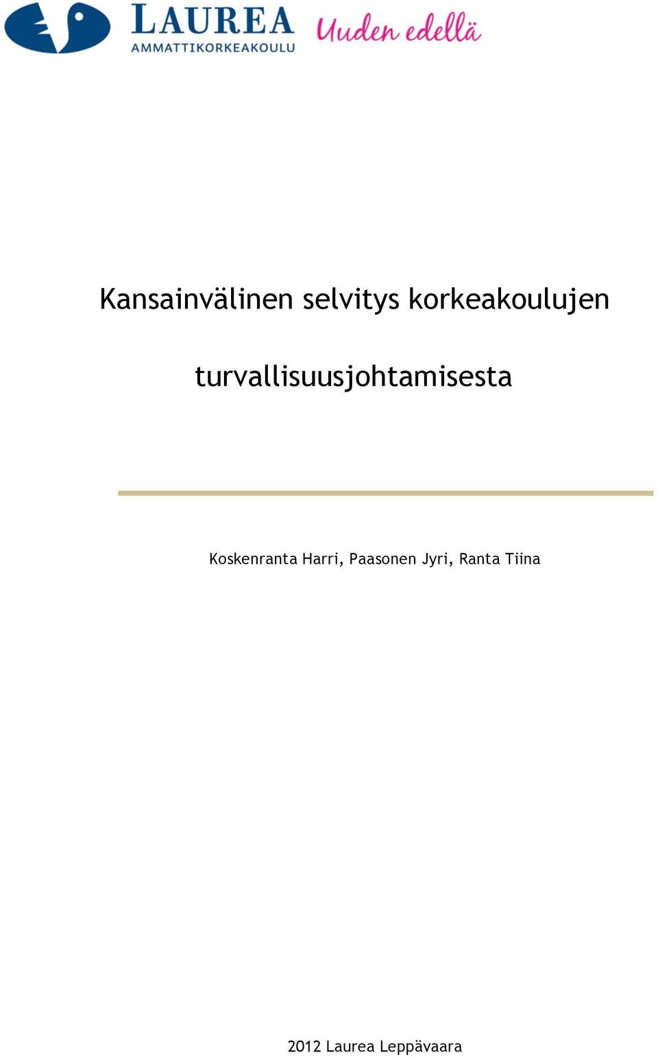 turvallisuusjohtamisesta